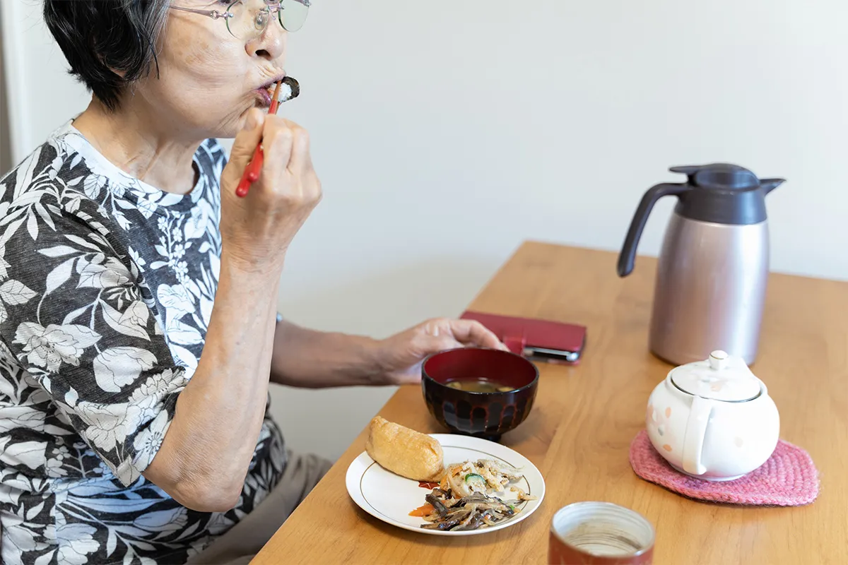 高齢者の食生活と低栄養のリスク
