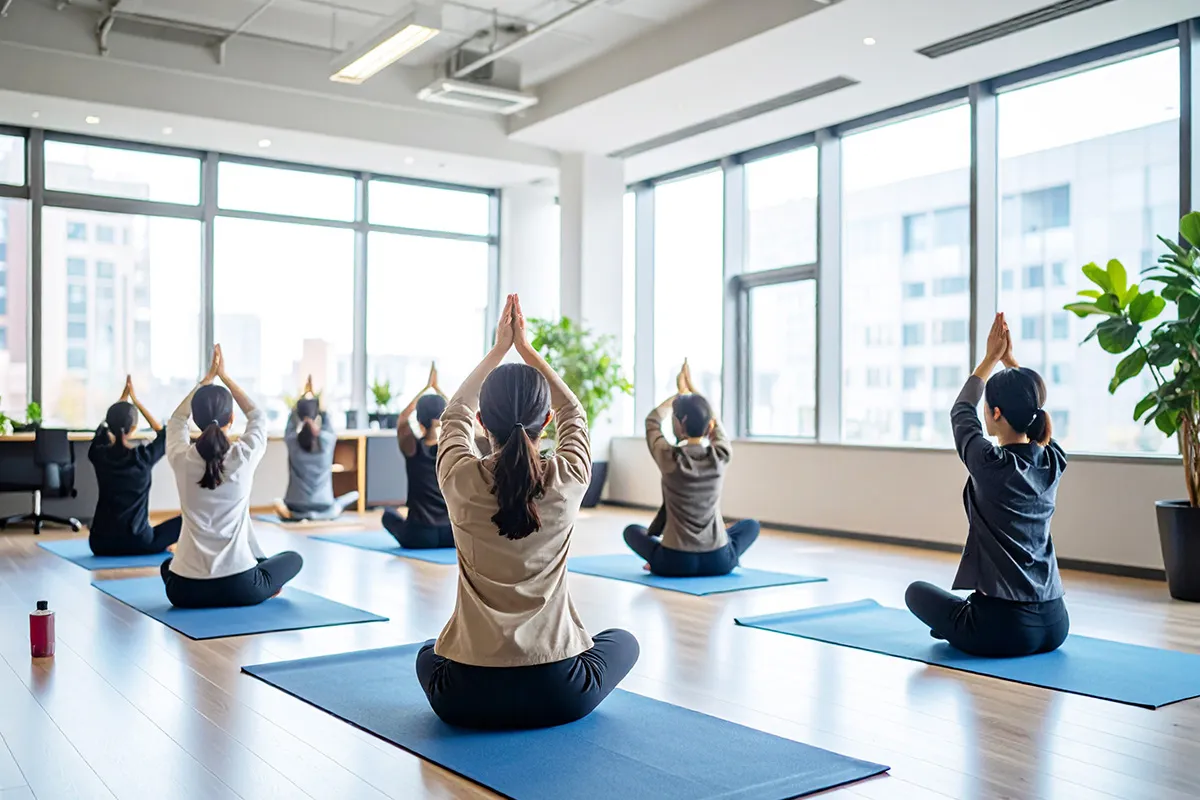 ヨガ導入が企業にもたらす効果